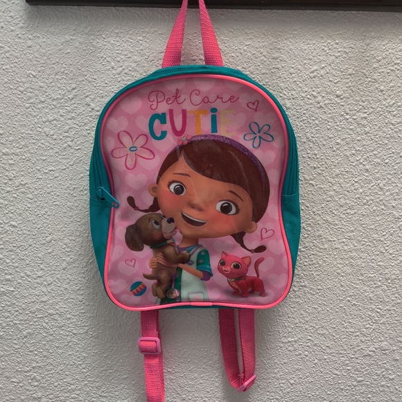 Disney Other - Doc McStuffins Toddlers Backpack